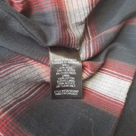 GUESS Double Breasted Winter Jacket sz M - Picture 5 of 7